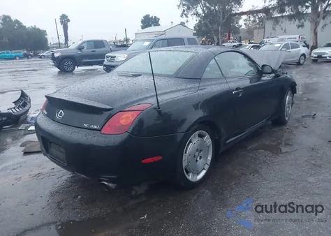 2003 Lexus Sc 430 z USA, uszkodzony, nr VIN JTHFN48YX30037007